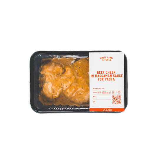 Beef Cheek In Massaman Sauce 
For Pasta